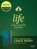 Tyndale NLT Life Application Study Bible Large Print - Readable Study