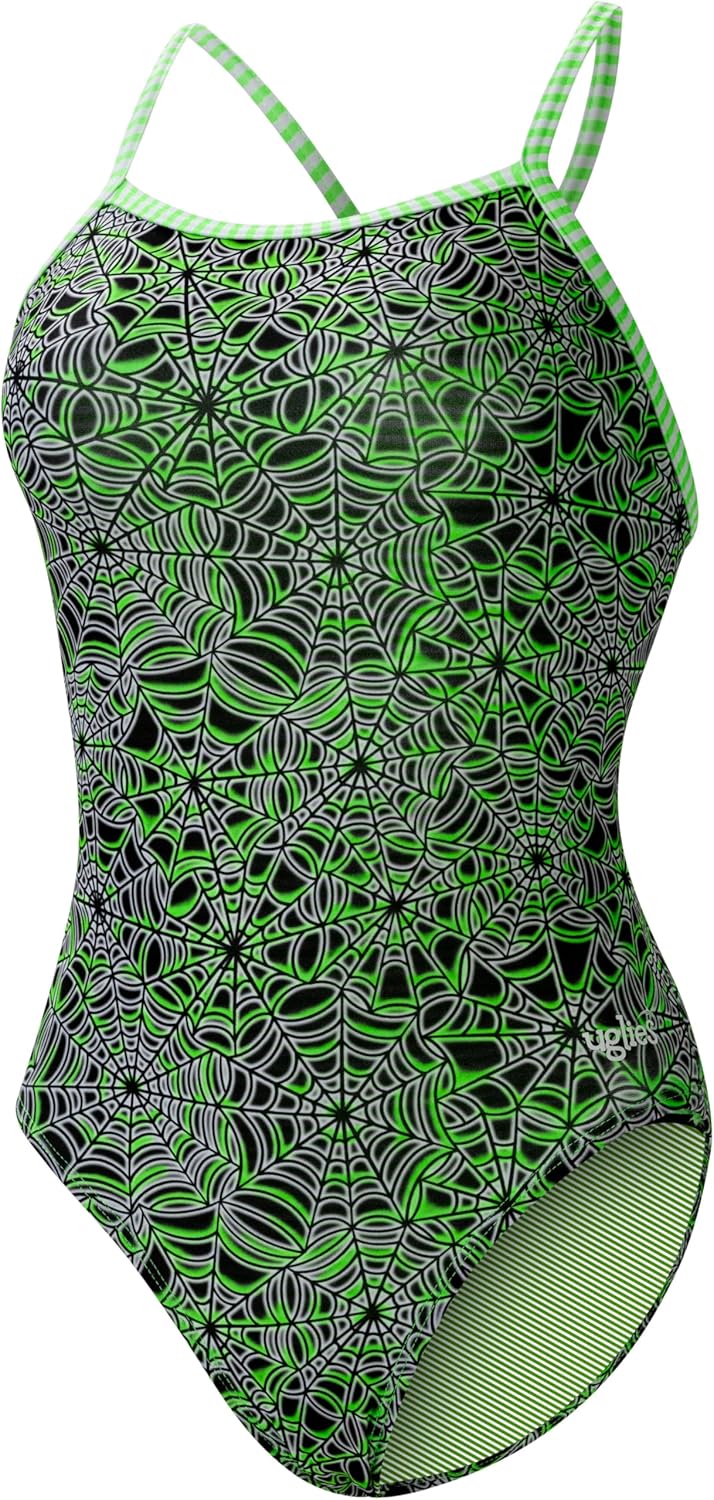 Dolfin Uglies One Piece Swimsuit for Athletic Training and Fitness