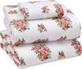 RUVANTI Flannel Sheets Twin XL Size - Extra Soft Deep Pocket Set