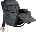 Retro Rocking Recliner Chair with Massage and Heat - Versatile Comfort