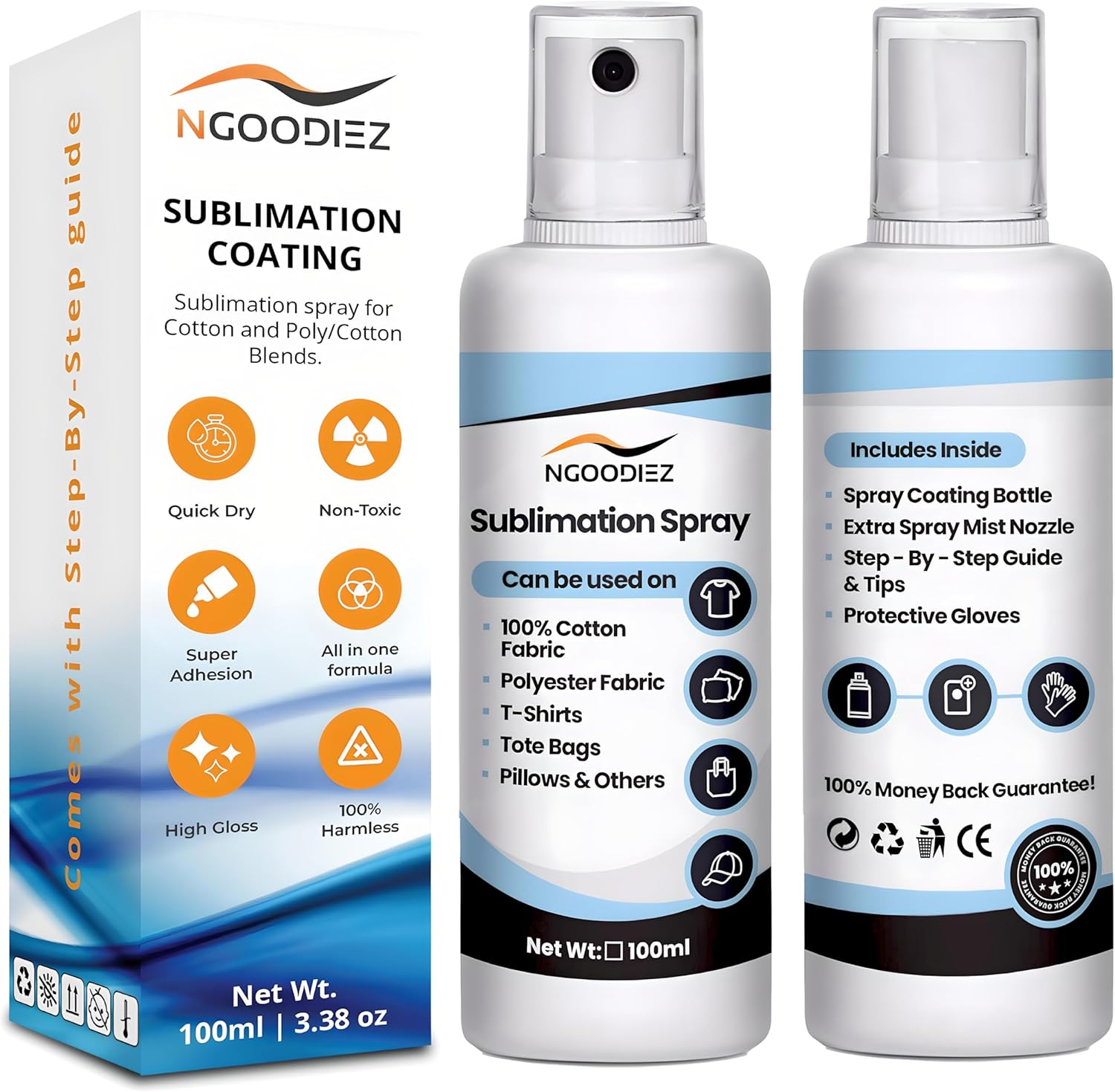 Fade-Proof Sublimation Spray - All Materials - 100ml