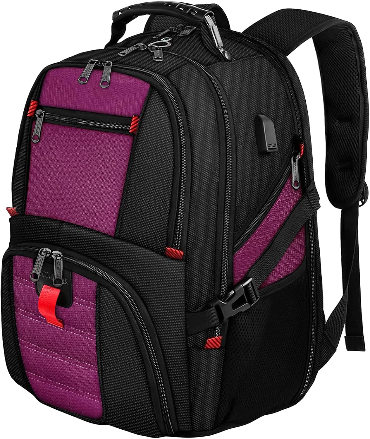 YOREPEK 18.4 Laptop Backpack with USB Charger for Travel