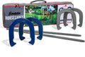 Horseshoes Set - Official Weight Steel Horseshoe Game Set for Beach