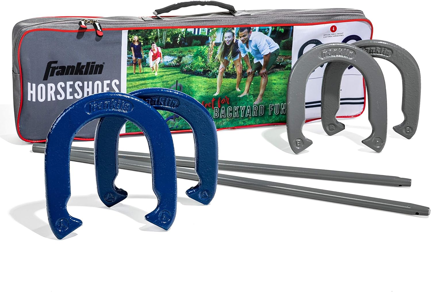 Franklin Sports Horseshoes Sets for Fun Outdoor Games