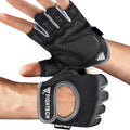 FIGHTECH Fingerless Gym Gloves - Cushioned Palms for Ultimate Comfort