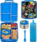 MAISON HUIS Bento Lunch Box for Kids with Soup Thermo Jar