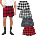 Andrew Scott Men's 4 Pack Cotton Flannel Boxer Shorts Review