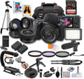 Sony ZV-E10 II + 16-50mm Lens Pro Video Bundle - Compact 4K Vlogger