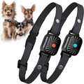 2 Pack Bark Collar for Small Dogs - No Shock Rechargeable Vibration
