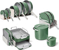 Ceramic Cookware 31-Piece Bundle - Complete Nonstick Set