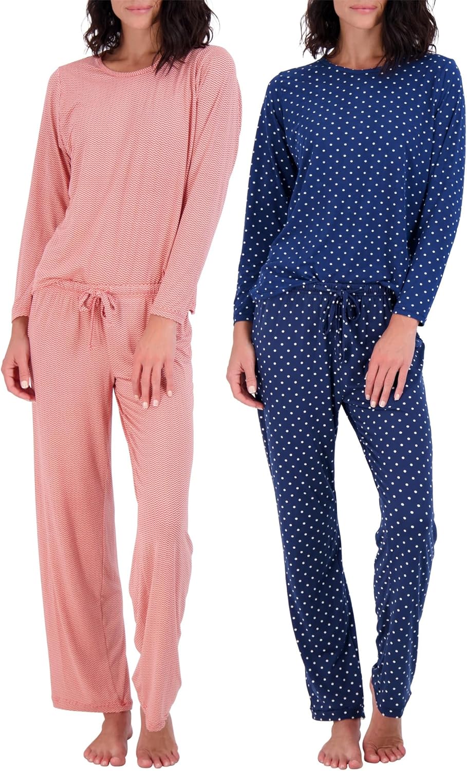 Real Essentials Women's Pajama Set: Soft, Comfortable Loungewear