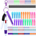 Retractable Nurse Pens 25 Set - Clips, Highlighters & Mini Markers