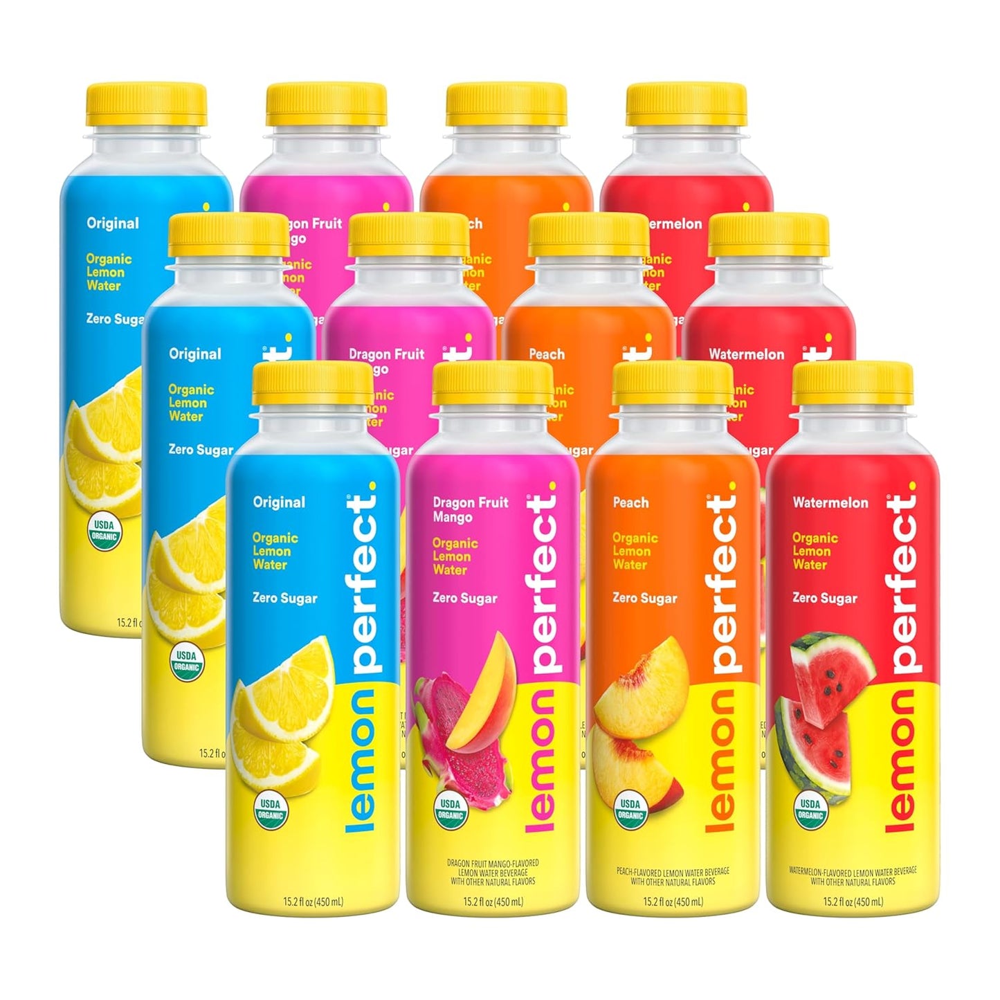 Lemon Perfect 4-Flavor Variety Pack for Refreshing Hydration