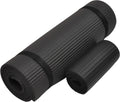 Extra Thick Anti-Tear Yoga Mat w/ Knee Pad, Strap - Fitvids