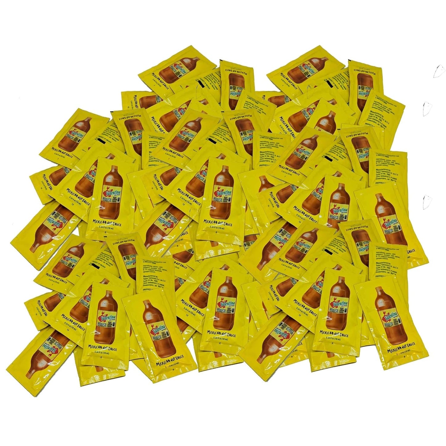 Valentina Mexican Hot Sauce Packets for Flavorful Snacks