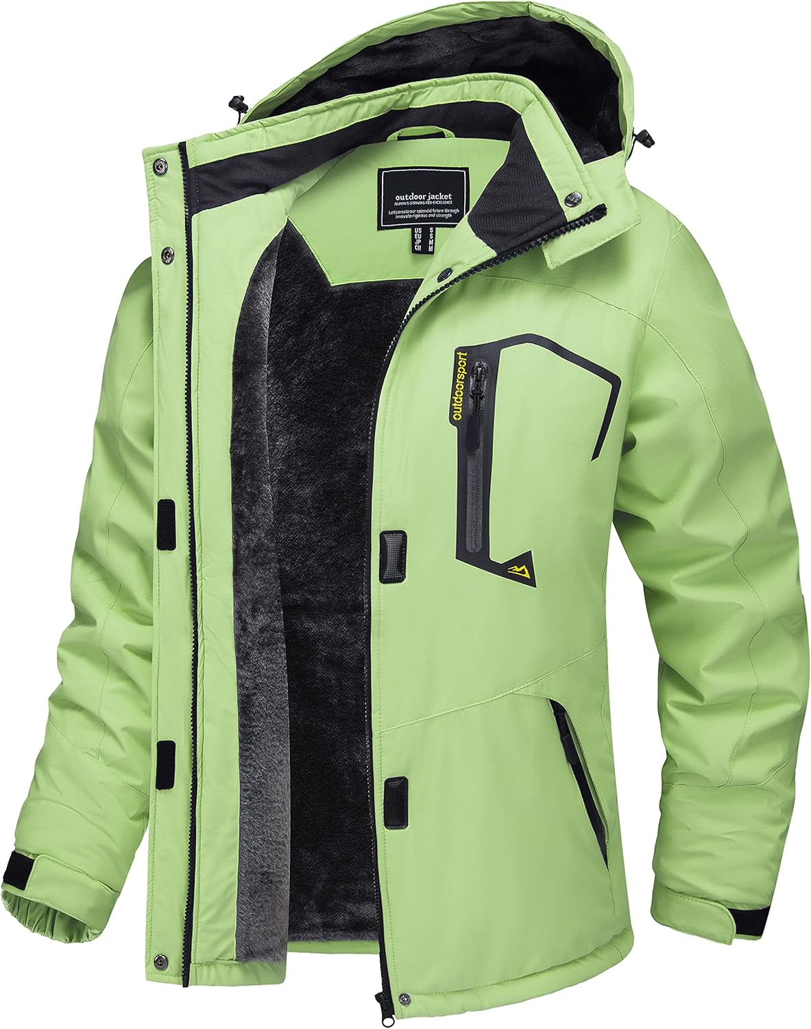 TACVASEN Women's Winter Jacket Waterproof Ski Coat for Cold Weather