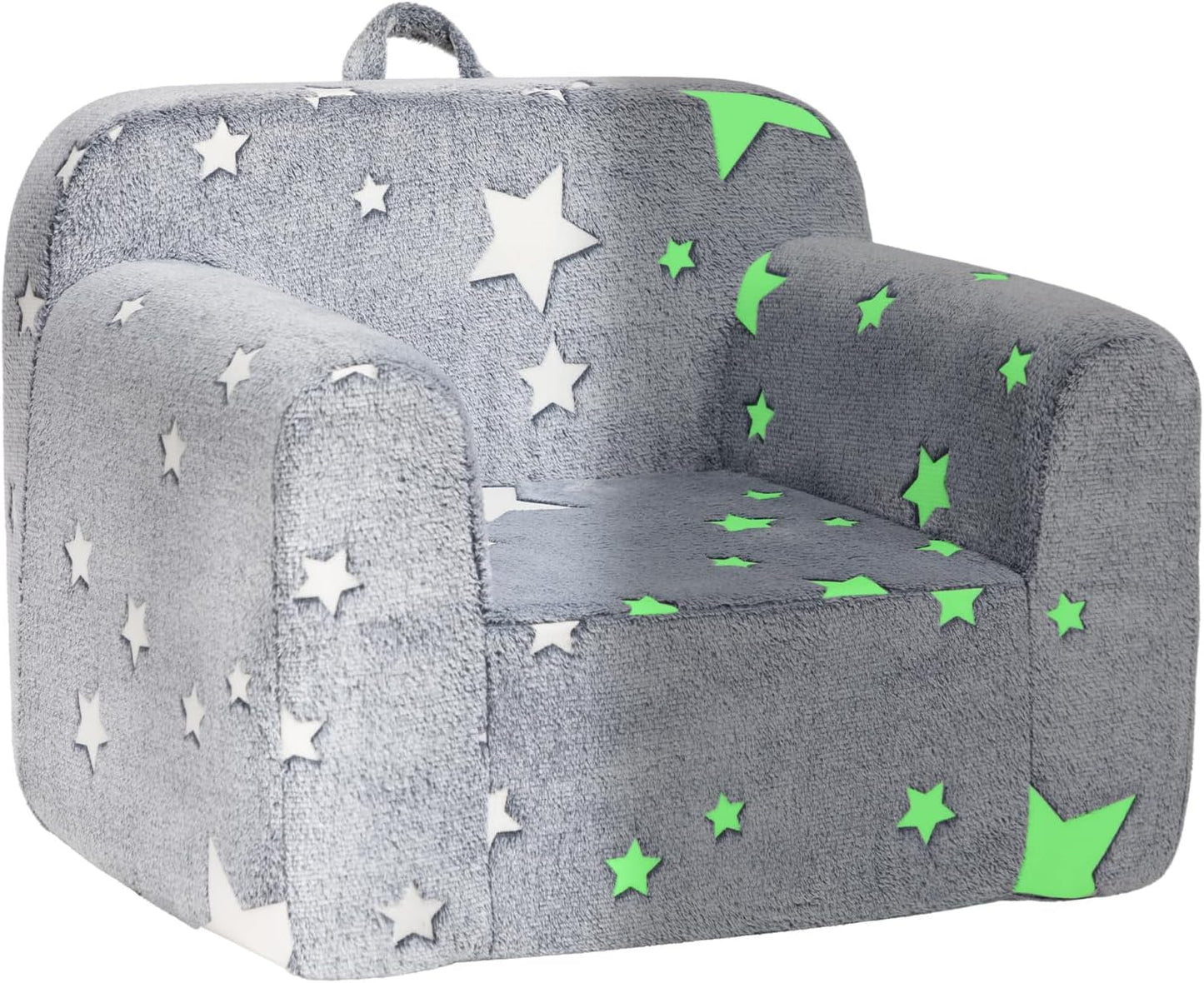 Kids Ultra-Soft Snuggle Foam Filled Chair for Reading and Relaxing
