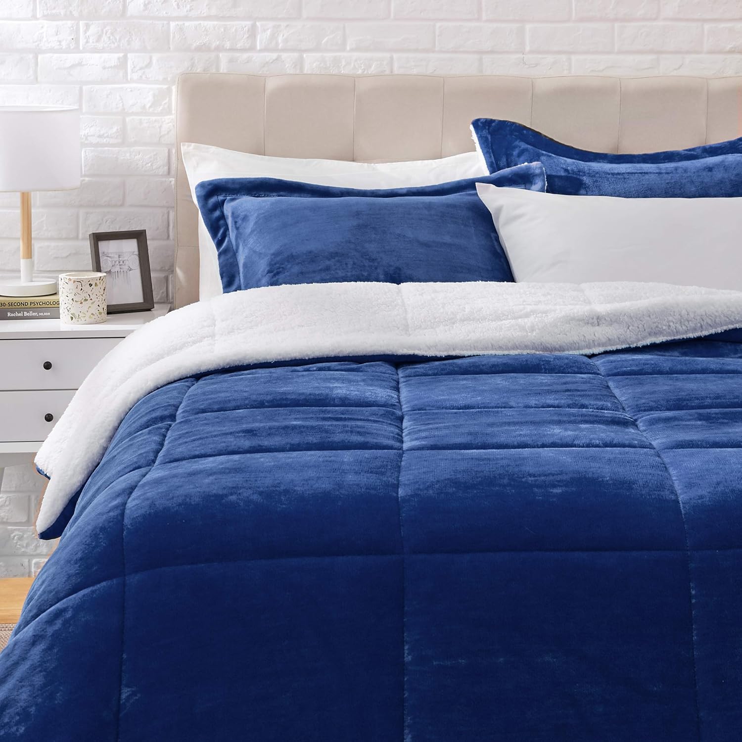 Ultra-Soft Micromink Sherpa King Bedding Set for All Seasons