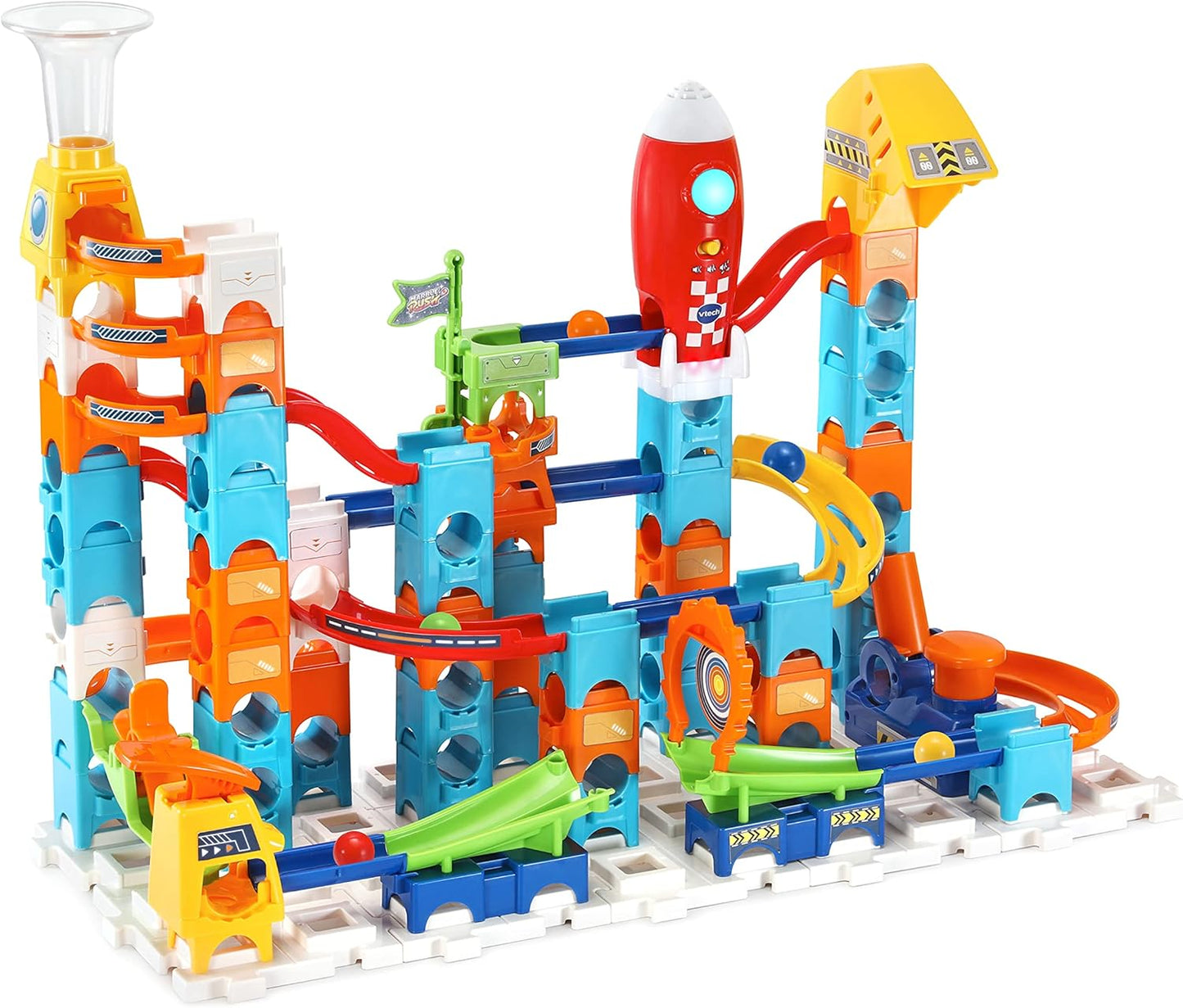 VTech Marble Rush Launchpad Set: Fun Building for Kids 4