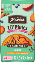 Merrick Lil Plates Premium Grain Free Senior Dog Food for Small Dogs