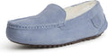 Fireside Mel Shearling Indoor/Outdoor Moccasin Slipper - Cozy, Durable