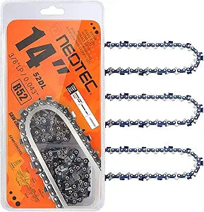14 Inch Chainsaw Chain for Husqvarna and Echo Models - 3 Chains