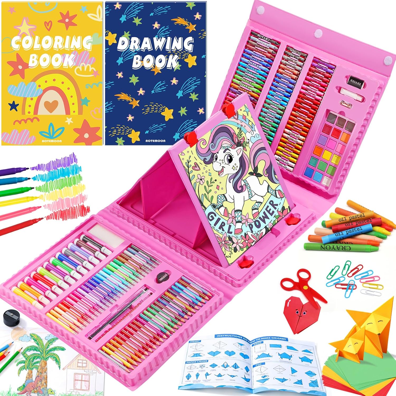 Complete Art Kit for Creative Kids, AOTEMOON