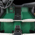 Green Car Floor Mat Compatible with 99% of Models - Custom Fit