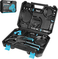 Oil Filter Swivel Wrench Set - 8-Piece Adjustable Kit for Tight Spaces