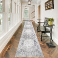 RUUGME 2ft6x12 Hallway Runner Rug - Washable, Non-Slip Comfort