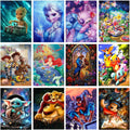 12 Pack Diamond Art Kits for Adults - Vibrant DIY Craft Set