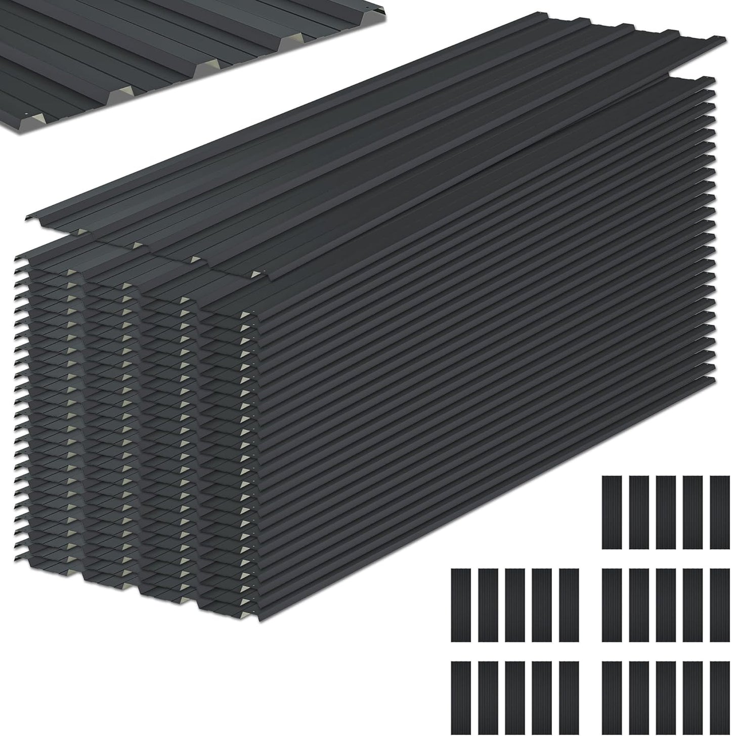 Metal Roof Panels for Garages and Sheds - Durable Steel Roofing