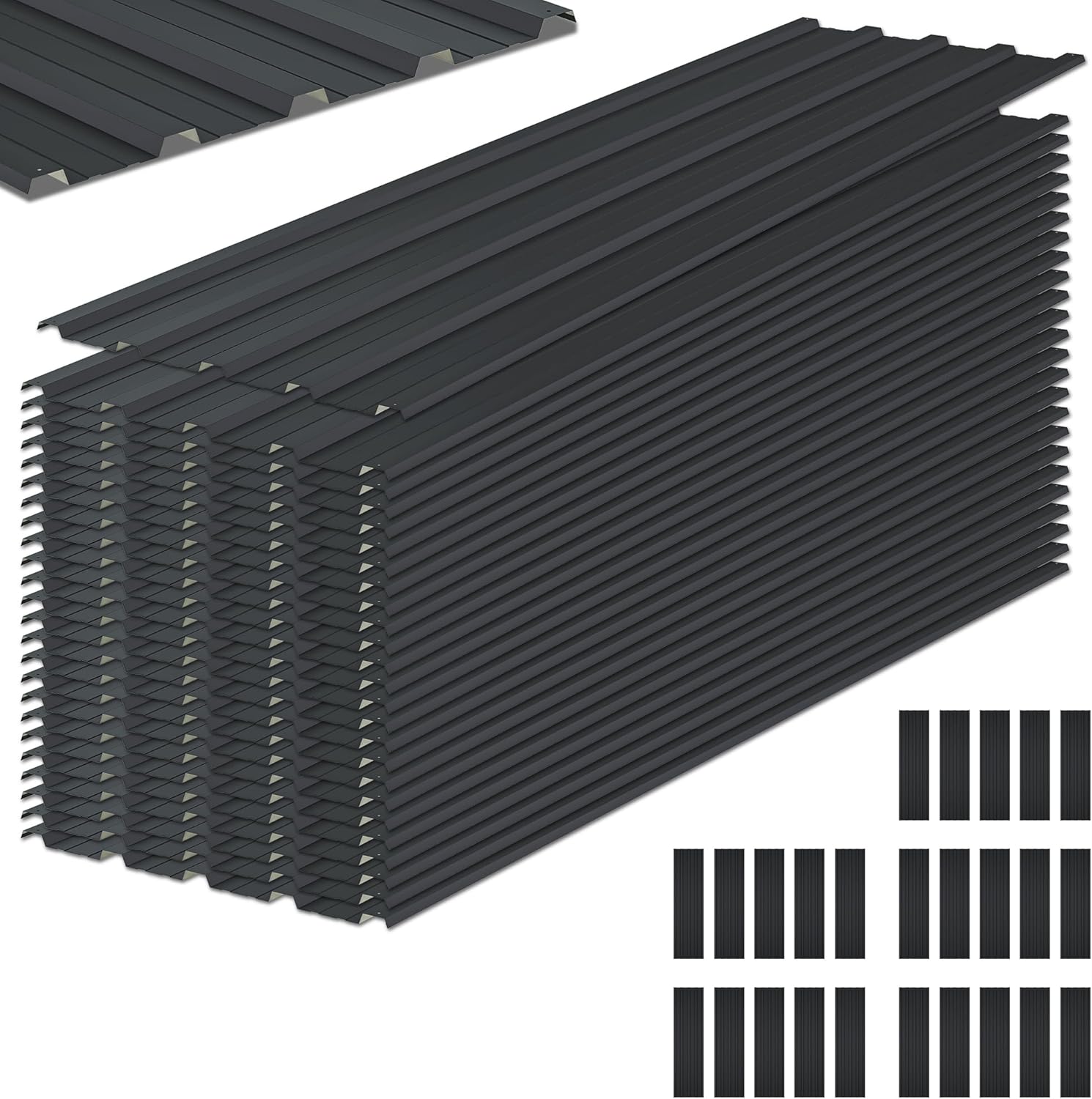 Metal Roof Panels for Garages and Sheds - Durable Steel Roofing