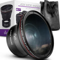 Altura Photo 52MM 0.43x HD Wide Angle Lens with Macro - Expands Field
