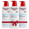 Eucerin Daily Hydration Body Lotion Unscented - 3 Pack 16.9 fl oz
