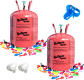 Helium Tank for Balloons At Home 14.9 Cu Ft - DIY Party Kit