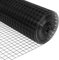 36in x 100ft 1/2in Hardware Cloth 19 Gauge Black Vinyl Coated Welded