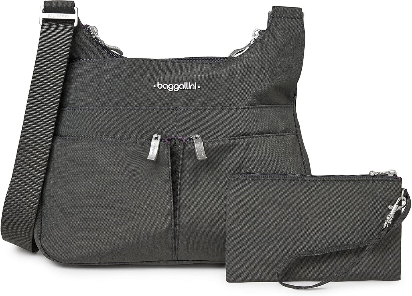 Baggallini Crossbody Travel Bag: Lightweight, Water-Resistant Design