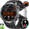 Military Smart Watch for Men 1.85in HD Screen - Long Battery Life
