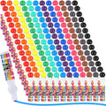 Crtiin 96pcs Bingo Daubers Bulk in 12 Colors - Large Assorted Set