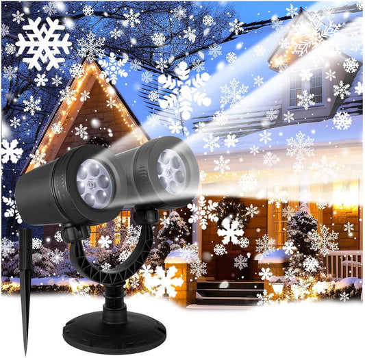 2024 Snowflake Projector: Upgrade Your Party Decor!