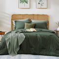 WRENSONGE Queen Comforter Set - 7 Piece Deep Forest Bed in a Bag