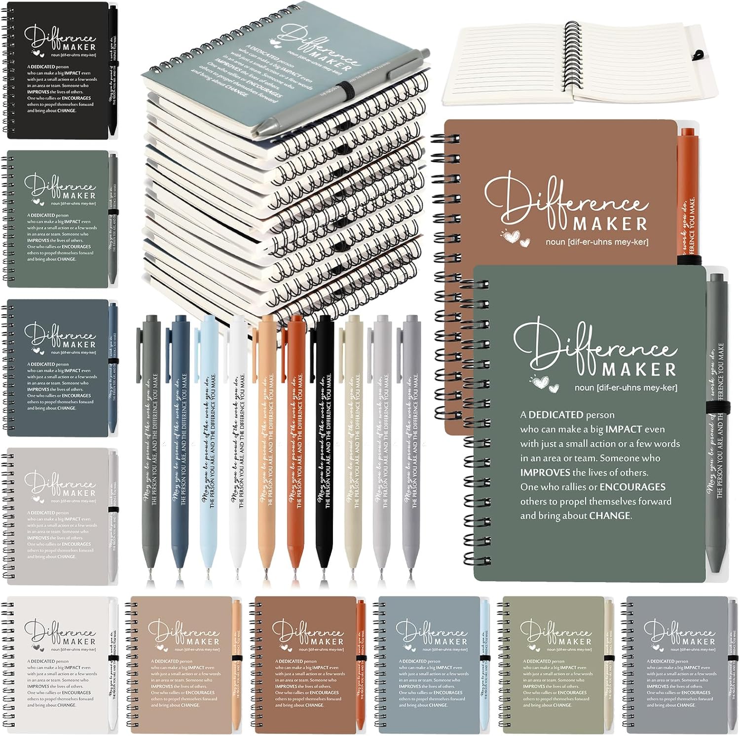 30 Sets Difference Maker Employee Appreciation Gifts for All
