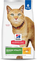 Hill's Science Diet Senior Vitality Cat Food - Senior 7+ Nutrition