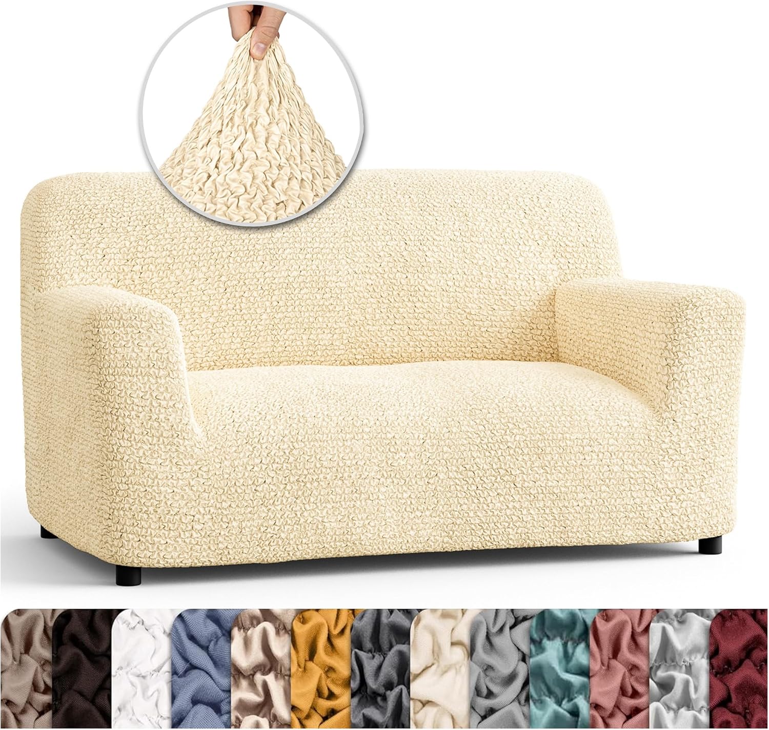 Loveseat Slipcover by PAULATO - Perfect Fit for Your Sofa