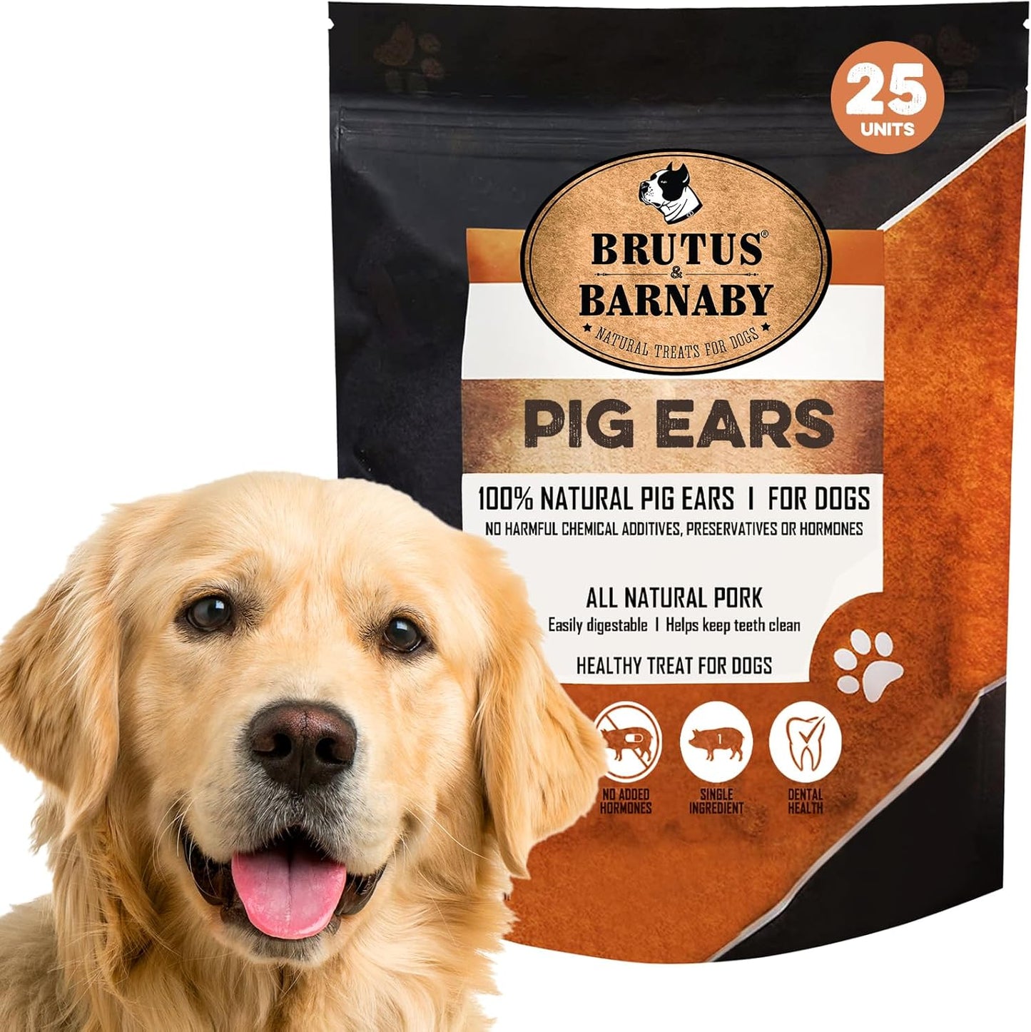 Natural Pig Ears for Dogs - All Natural Chews for Healthy Treats