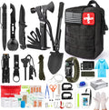 Survival Kits 222 PCS Emergency Gear for Men & Women - Molle Ready