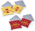NCAA College Dual Sided Bean Bags 8 Count - Tailgate Ready