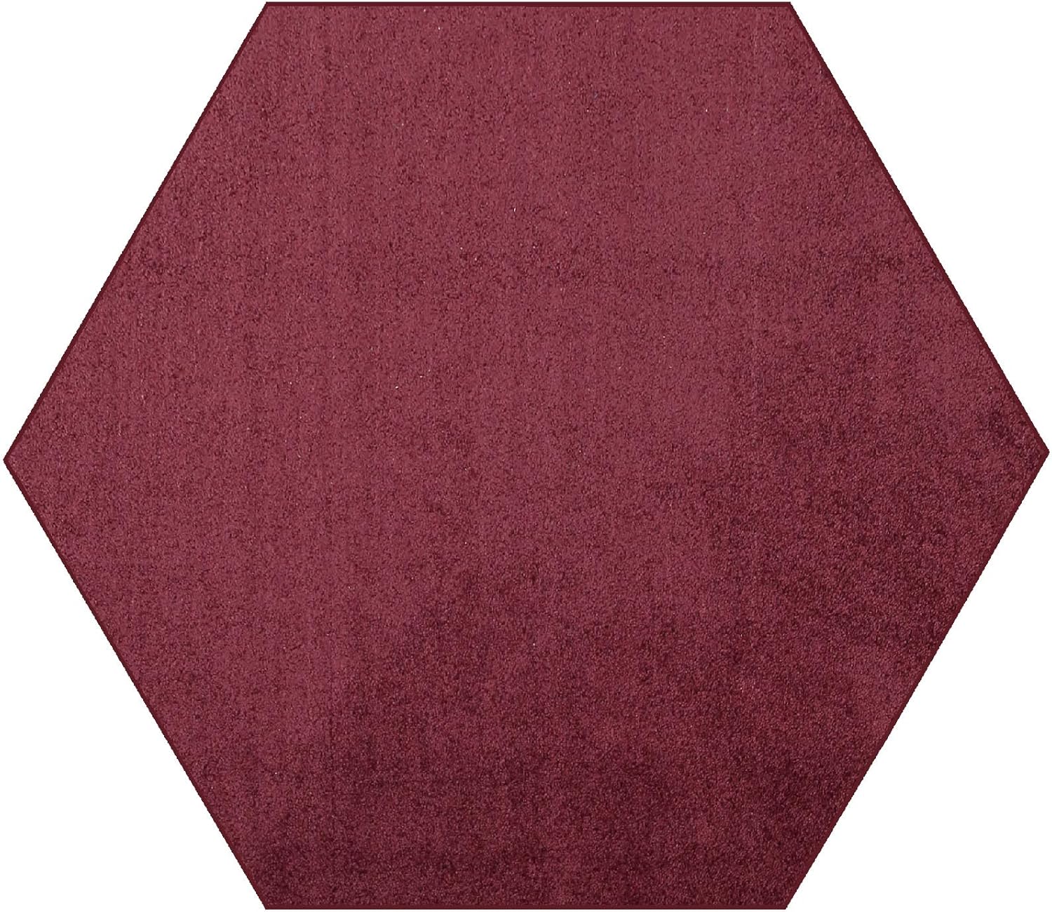 Cranberry Solid Color Area Rug - Pet Friendly & Stylish Design