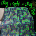 Glow in The Dark Blanket Gaming Controller Glowing Throw Blanket